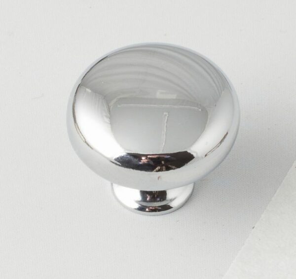 Button Knob, 31mm, Chrome - Kitchen Handles by BA Components, available from shopkitchensonline.co.uk Button Knob, 31mm, Chrome - Kitchen Handles by BA Components, available from shopkitchensonline.co.uk