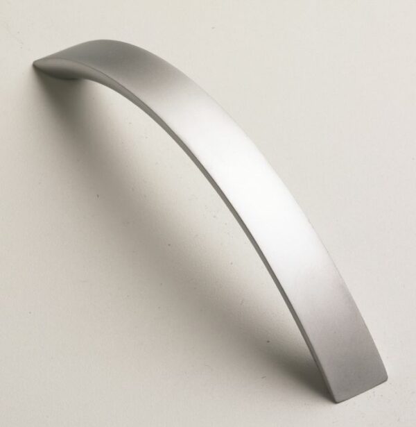 Flat Bow handle, 144mm, Satin Chrome - Kitchen Handles by BA Components, available from shopkitchensonline.co.uk Flat Bow handle, 144mm, Satin Chrome - Kitchen Handles by BA Components, available from shopkitchensonline.co.uk