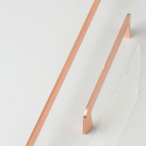 Slimline Handles, Brushed Copper - Kitchen Handles by BA Components, available from shopkitchensonline.co.uk