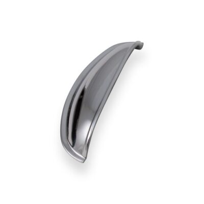 Windsor Shell, 125mm, Chrome - Kitchen Handles by BA Components, available from shopkitchensonline.co.uk